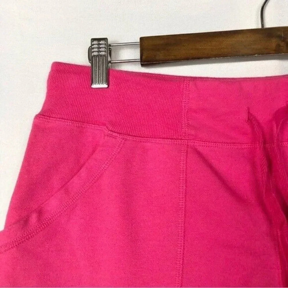 Danskin Hot Pink Y2K Sweat Athletic Shorts L - Picture 3 of 3